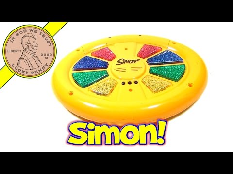 Milton Bradley Simon 2 Electronic Memory Handheld Game, 2000 Hasbro Toys