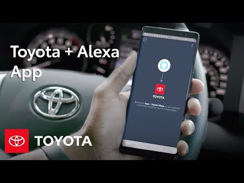 How To Use Toyota Alexa App | Toyota