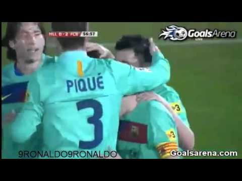 Mallorca VS Barcelona 0-3 Highlights 26-02-2011