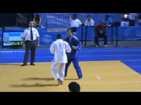 Judo Panamericano 2011   Alejandro Clara   ARG  vs Fausto Bivieca  DOM    73 Kg