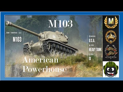 WoT Console - M103; Top Tier in a Tier 9?!?!