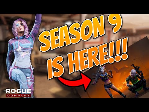 SEASON 9 IS HERE!!!! (FINALLY) - ROGUE COMPANY GAMEPLAY
