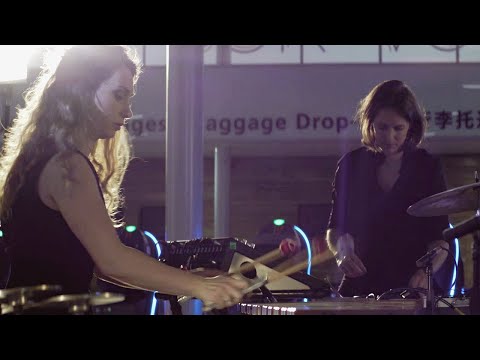 CHLOE & Vassilena Serafimova - Sequenza Live at Paris-Orly Airport