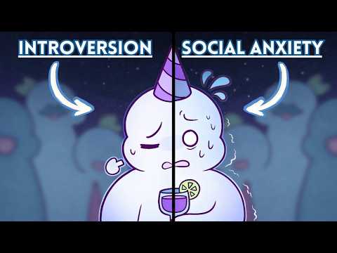 內向 vs. 社交恐懼症：為何區分如此重要！ (Introversion vs Social Anxiety: Why the Difference Matters)