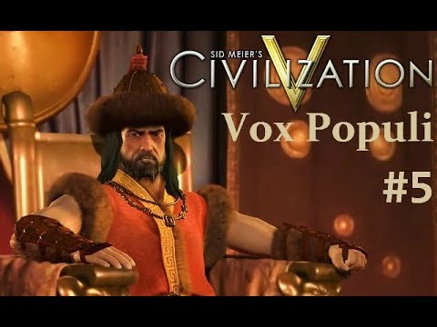 Let's Play Civilization 5 Vox Populi - The Huns One-city challenge p.5 (deity, epic)
