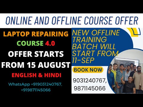 Chiplevel Online Laptop repair course REVIEW Feedback From UP Unnao Ravi Hin Laptop Repair Course