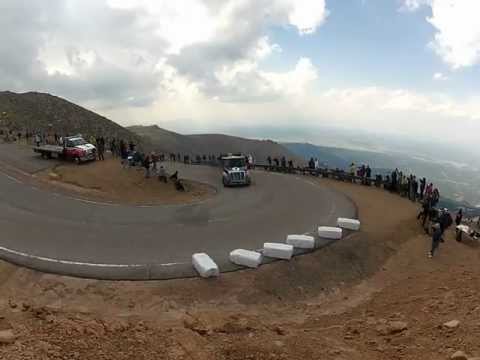 PPIHC Banks Power Semi Truck Drift - Devils Playground - Pikes Peak Hill Climb 2012