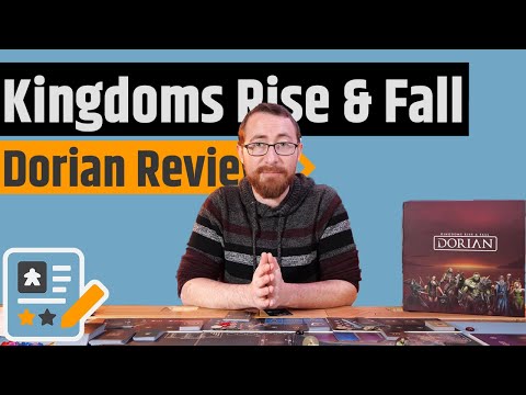 Kingdoms Rise & Fall Dorian Review - Alliances, Betrayal, Deck Building & More