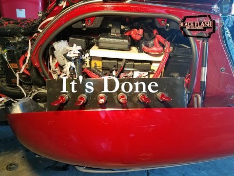 Dual Battery Installation for Goldwing Motorcycle.