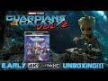 GUARDIANS OF THE GALAXY VOL 2 EARLY 4K ULTRA HD UNBOXING