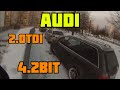 -15°c cold start - Audis B7 2.0TDI & C5 4.2 BiT ...