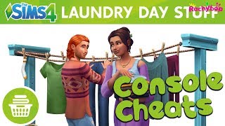 The Sims 4 Laundry Day Stuff Console Cheats [PS4/Xbox]