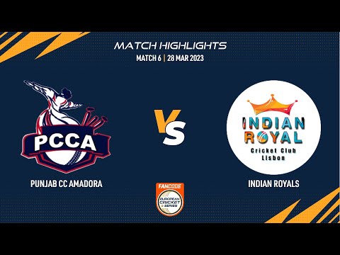 Match 6 - PNJ vs IR | Highlights | FanCode ECS Portugal, Santarem 2023 | ECS23.114
