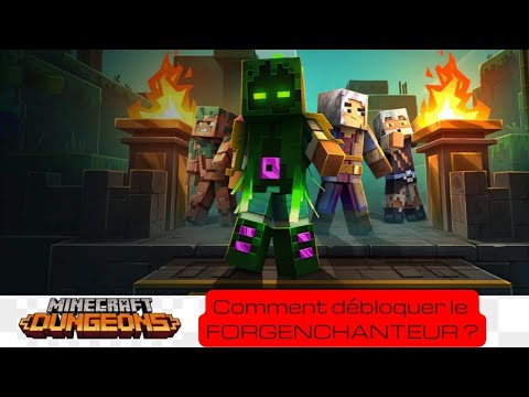 Elou ! -  How to UNLOCK the FORGENSINGER?!  Minecraft Dungeons