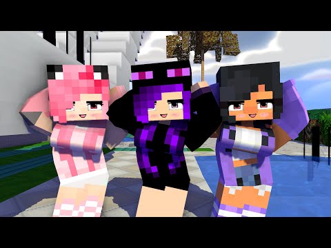 CHICKEN WING MEME FIRST MEET SUPER IDOL APHMAU KC NEW FRIEND ENDERGIRL -MINECRAFT ANIMATION #shorts
