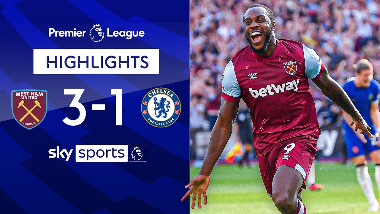 West Ham 3-1 Chelsea - Premier League