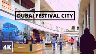 DUBAI 4K I FESTIVAL CITY MALL I 4K WALKING TOUR I DUBAI , UAE 🇦🇪 I 12 MARCH 2022