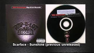 Scarface - Sunshine (previous unreleased) / 10th Anniversary-Rap-A-Lot Records