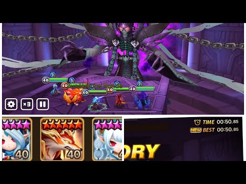 NB12 Spd Team 50 seconds Twins, Raoq, Kro + Runes - Summoners War