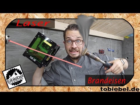 Der Kampf der Giganten: Brennstempel vs Laser engraver ! Brandstempel vs Lasergravur ! tobiebel