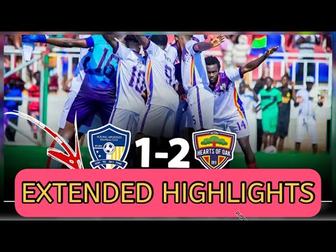 WATCH FULLTIME HIGHLIGHTS || YOUNG APOSTLES 1 : 2 HEARTS OF OAK || ALL THE GOALS AND CHANCES CREATED
