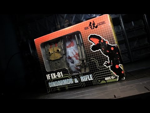 Iron Factory IF EX-01 Dinoarmor & Rifle Upgrade Set - Vangelus Review 303