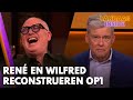 Wilfred en René reconstrueren reactie Op1-presentatoren op val van gast | VANDAAG INSIDE