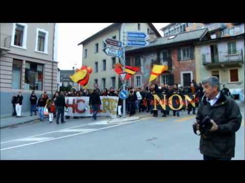 Manifestation du 19 mars 2012 à 17h30 pour un HC Sierre sans HC Valais «NON»
