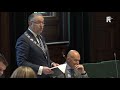 Burgemeester Aboutaleb tijdens het debat over de Sinterklaasintocht