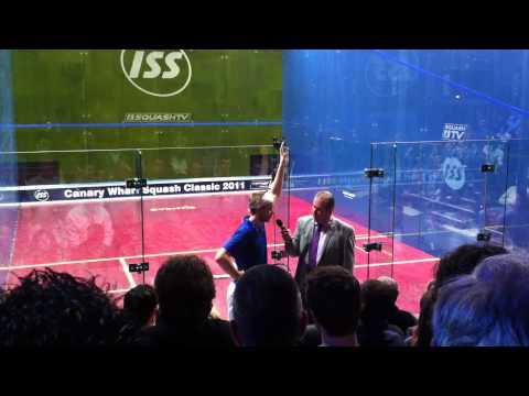 ISS Canary Wharf Squash Classic Round 1 - Willstrop vs Sharpes 4.MOV