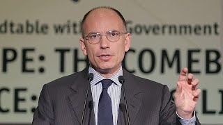 Enrico Letta: "Europa debe unirse o se arriesga a convertirse en colonia de EE.UU. o China"