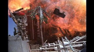 CREEPIES 2: The Beluxor Casino destroyed.