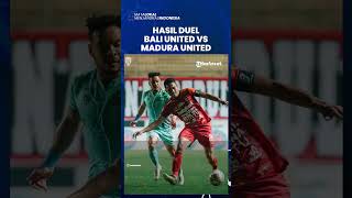 FT Bali United Vs Madura United di Pekan ke-31 Liga 1, Kedua Tim Harus Puas dengan Skor Imbang 1-1