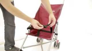 preview picture of video 'BABY CARE Коляска прогулочная BUGGY - D11 Вес 3,2 кг от магазина ДЕТКИ'