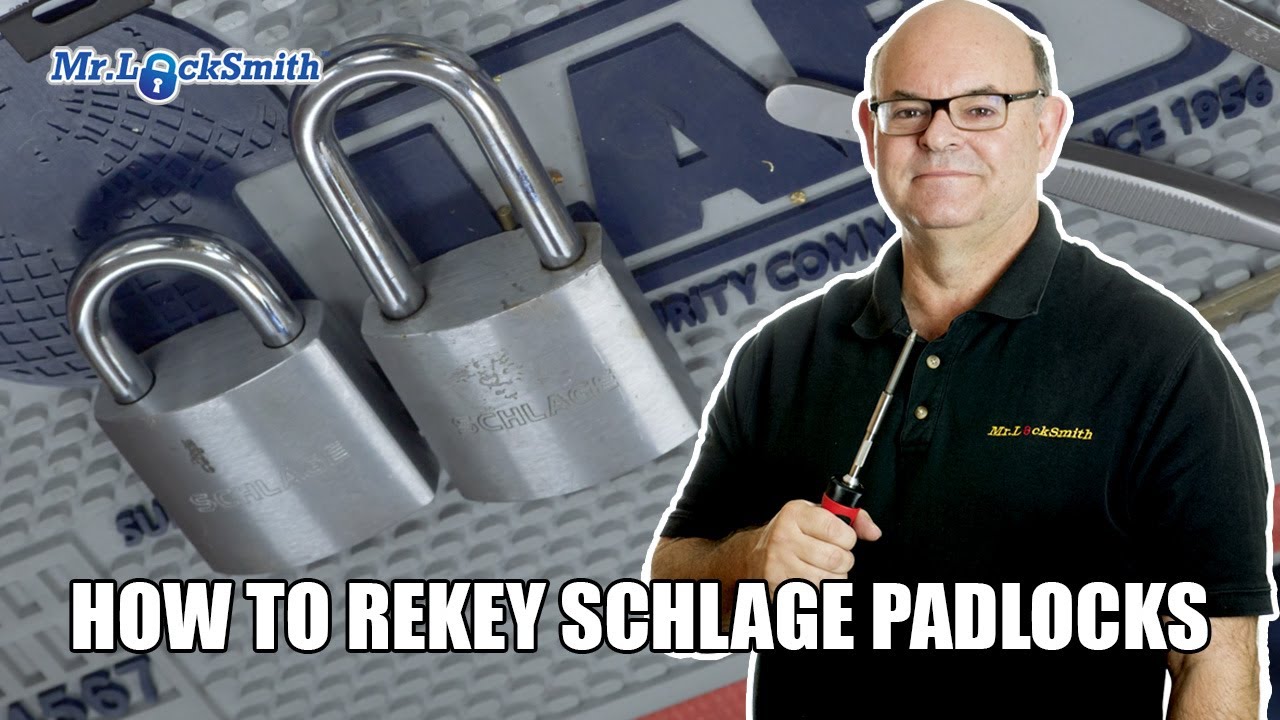 How to Rekey Schlage Padlocks | Mr. Locksmith™
