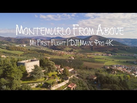 Montemurlo From Above | My First Flight | DJI Mavic Pro | 4K