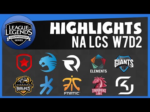 [Highlights] NA LCS W7D2 All Matches | NME vs GV - C9 vs DIG - TSM vs TL - TIP vs T8 - CLG vs TDK