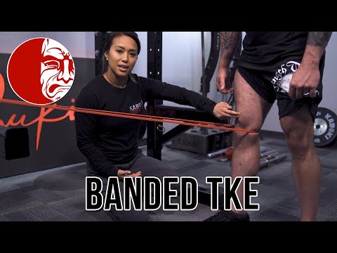 Banded TKE Drill for VMO Activation | Knee Health and Performance