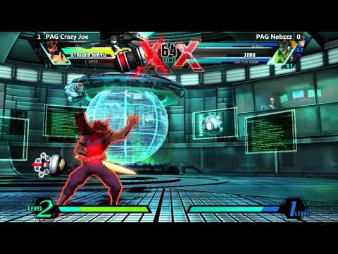UMVC3 @ Resistance 4 - PAG Crazy Joe vs PAG Nebzzz [720p/60fps]