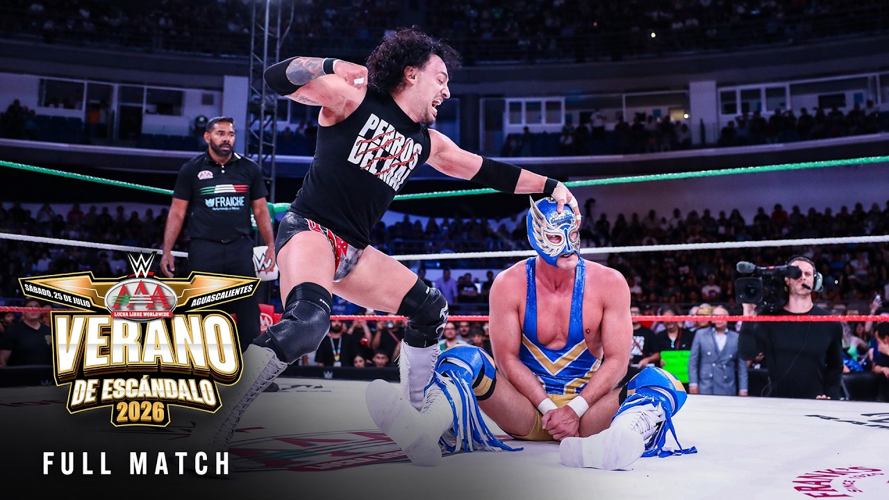 FULL MATCH: El Grande Americano & Dominik Mysterio vs. Los Perros del Mal: AAA Verano de Escandalo
