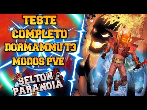 TESTE COMPLETO DO DORMAMMU NOS MODOS PVE - MARVEL FUTURE FIGHT