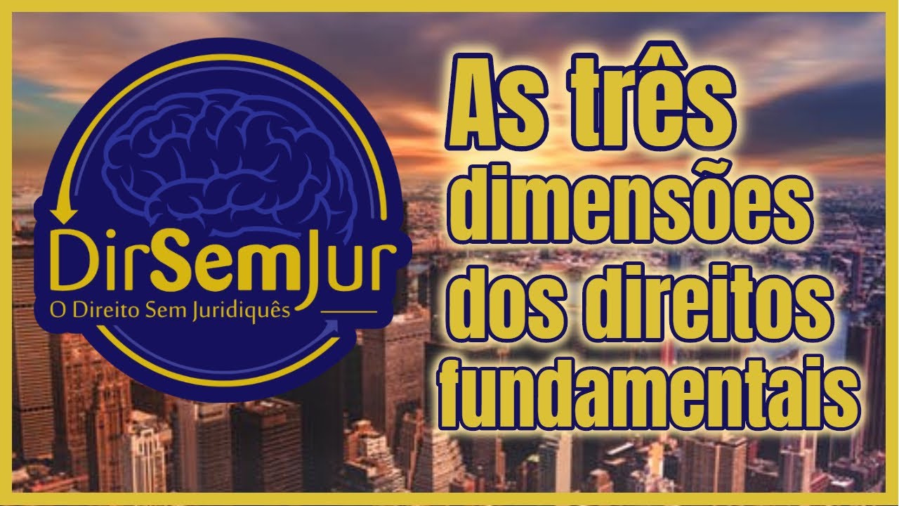 As três dimensões (ou gerações) dos direitos fundamentais