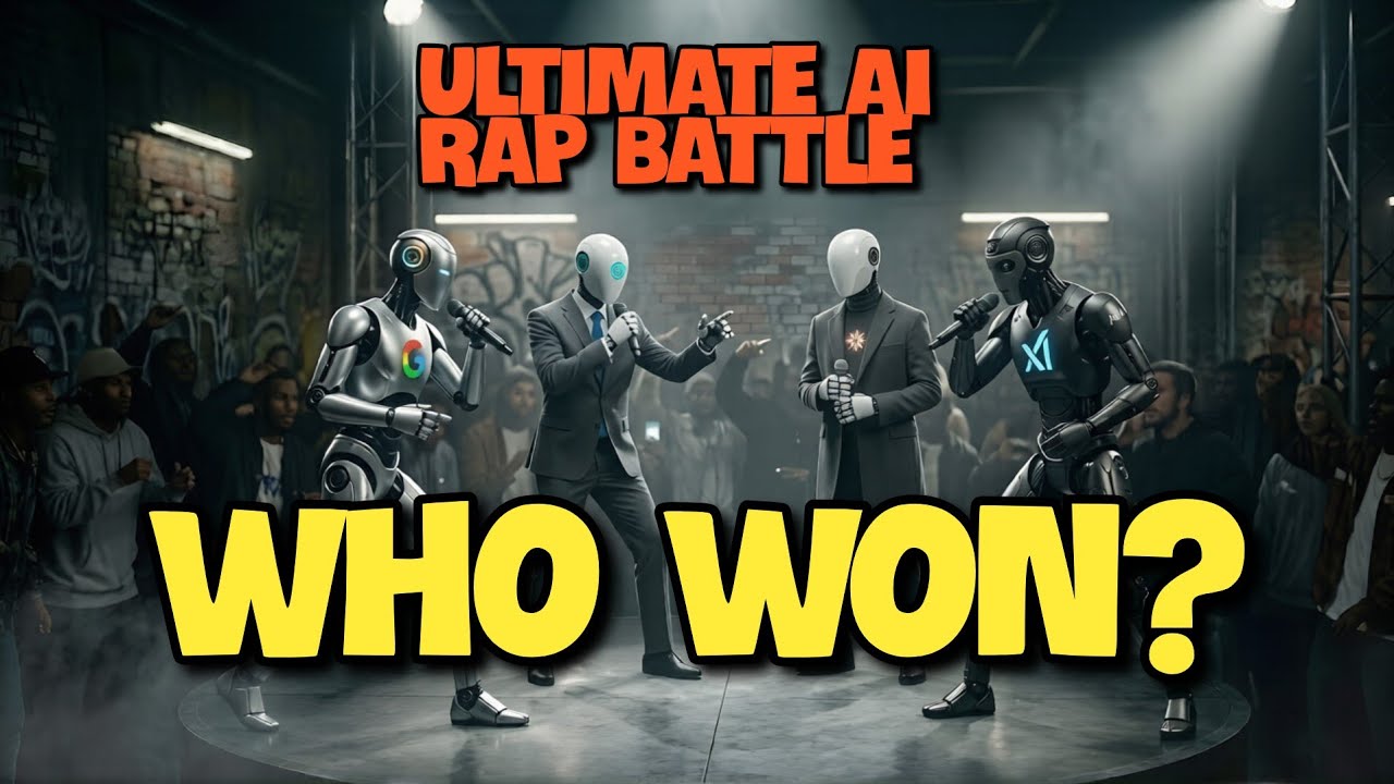 AI Rap Battle - GPT vs. Gemini vs. Grok vs. Claude