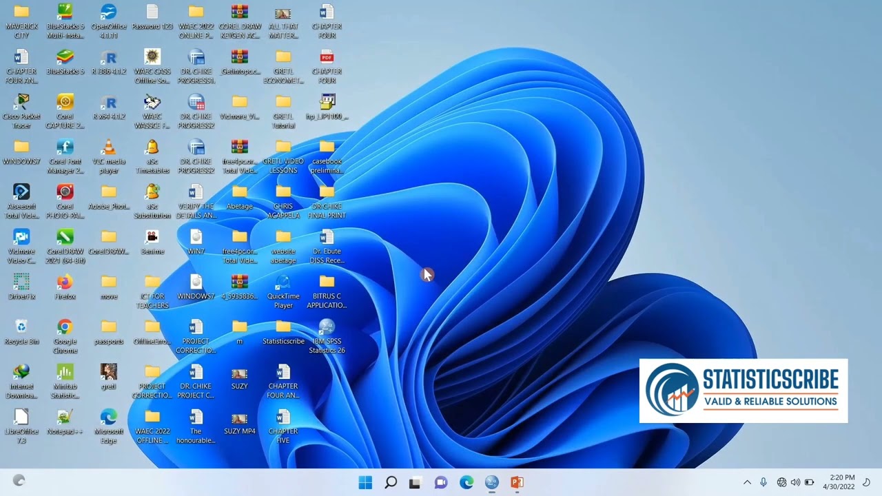 How to Open IBM SPSS Statistics using PC_Statisticscribe (With Audio)