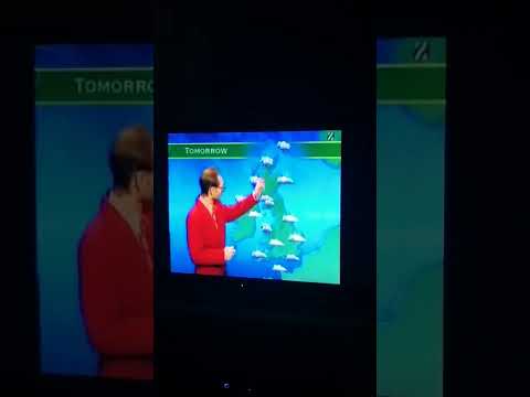 ITV national weather Saturday 10th December 1994