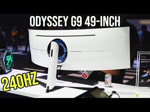 External Review Video fvmTWbUD0Kc for Samsung Odyssey G9 49-in Gaming Monitor (C49G95T)