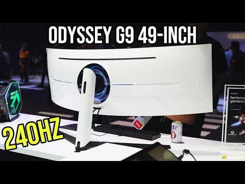 External Review Video fvmTWbUD0Kc for Samsung Odyssey G9 C49G95T 49" DQHD Ultra-Wide Curved Gaming Monitor (2020)