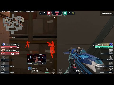 VIT Destrian 1v2 Clutch vs Giants Gaming | VCT EMEA