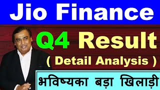Jio Finance Q4 Results ( Detail Analysis ) 🔴 Jio Financial Services Share 🔴 JFS Share🔴 Reliance SMKC