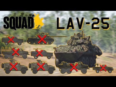 Mit dem LAV-25 zum Sieg rammen | Squad 9.0 UE5 Armour Gameplay